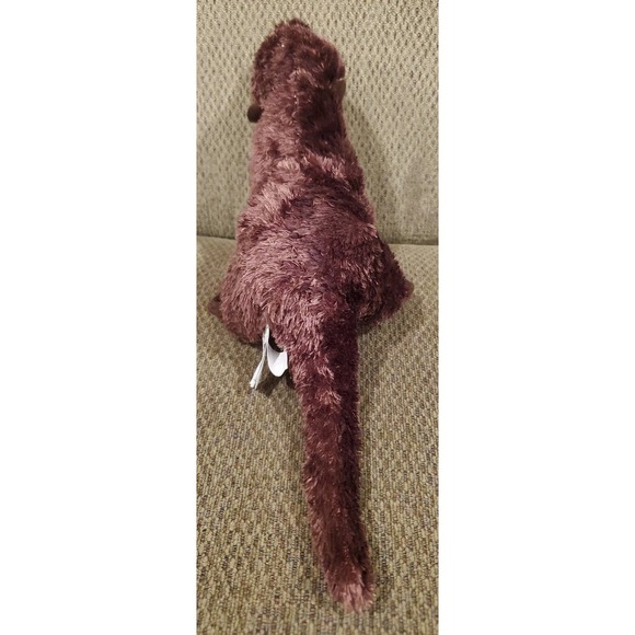Small Realistic 2014 Wildlife Artists Inc. Stuffed Otter Plush Toy Zoo - Picture 4 of 11